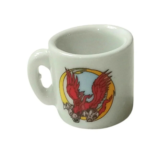 Vintage 2000 Digimon Rare Mini Miniature Ceramic Digital Monsters Bird? - Picture 1 of 7